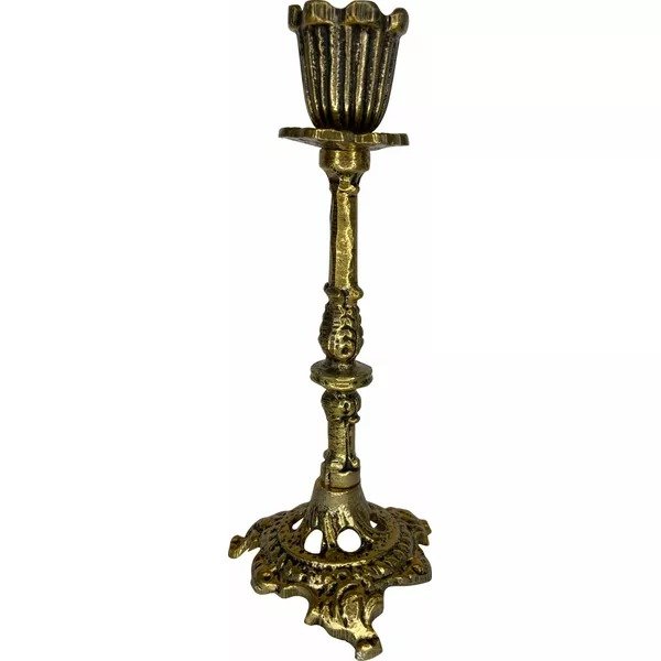 Castiçal para 1 vela com 16 cm de altura