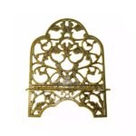 Porta-Bíblia de Metal Ouro Velho Grande