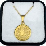 Gargantilha Folheada Ouro Pai Nosso