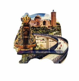 Porta Bíblia Nossa Senhora Aparecida Colorido Médio