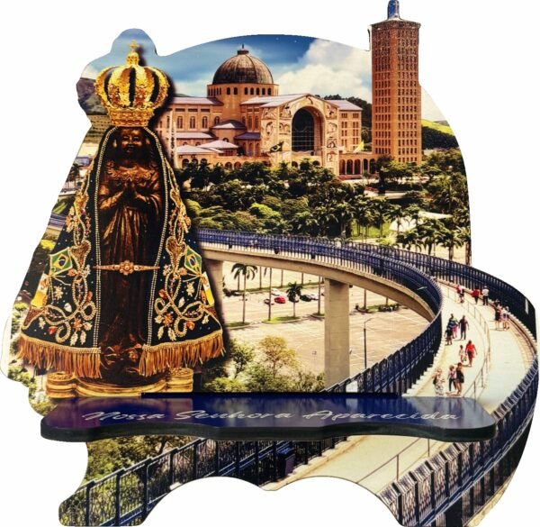 Porta Bíblia Nossa Senhora Aparecida Colorido Grande