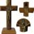Crucifixo Madeira 12 Cm Mesa E Parede