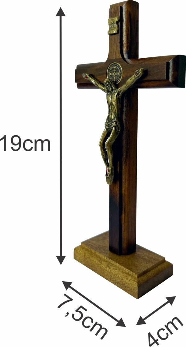 15383153759-cr-16-4.jpg Crucifixo Madeira 19 Cm Mesa E Parede