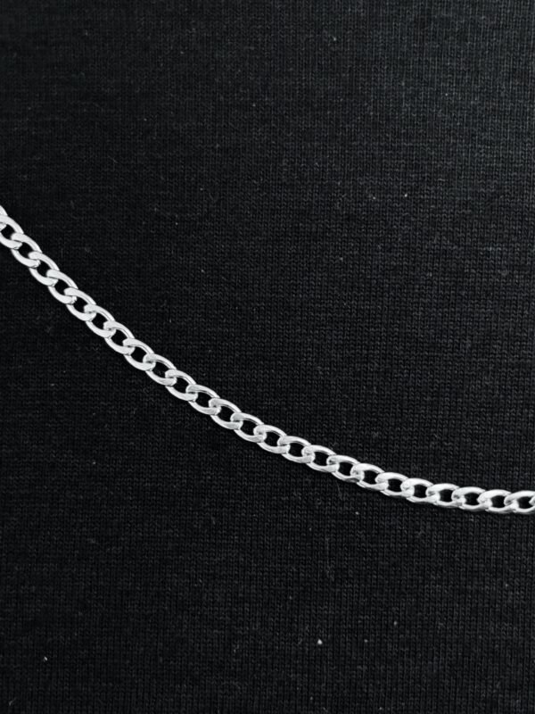 Corrente C Crucifixo Aço Inox Tridimensional