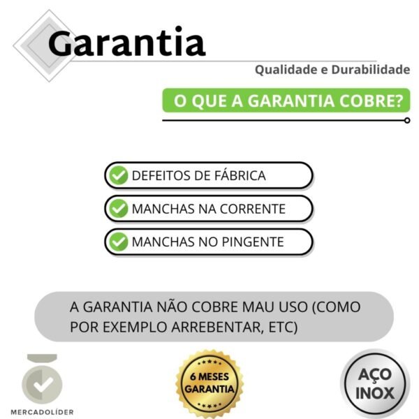 Corrente Aço Inox Media