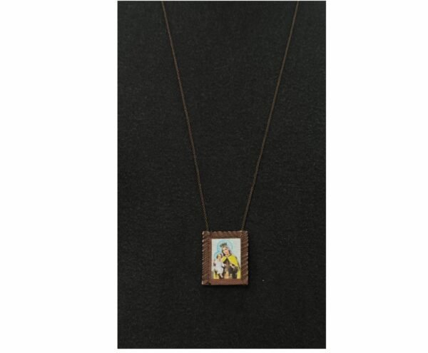 Escapulário De Tecido Original Médio 2 X 2,5 Cm
