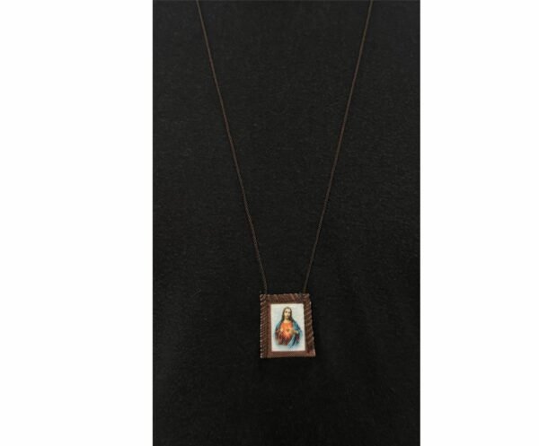 Escapulário De Tecido Original Médio 2 X 2,5 Cm
