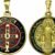Kit 10Un Medalha São Bento Resinada 22 Mm