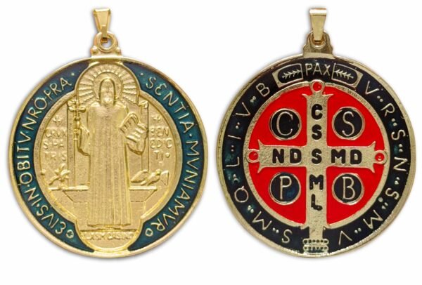 Medalha de São Bento Resinada, 45 mm