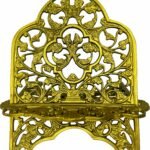 Porta Bíblia Dourado Plástico