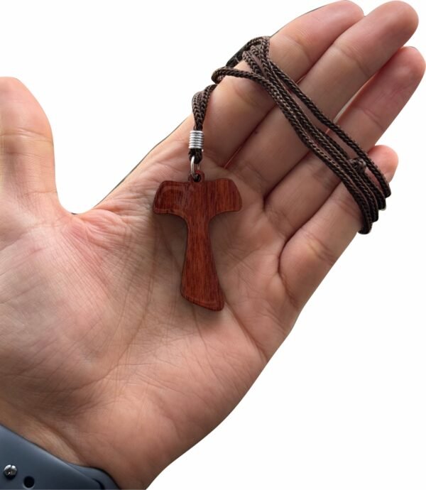 Kit 12 Cordao Tau Com 3 Nos Franciscano