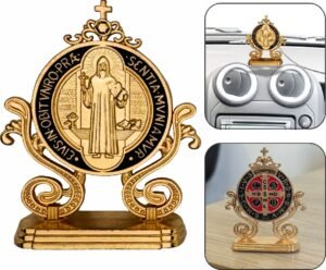 Medalhão De Mesa Com Adesivo - São Bento