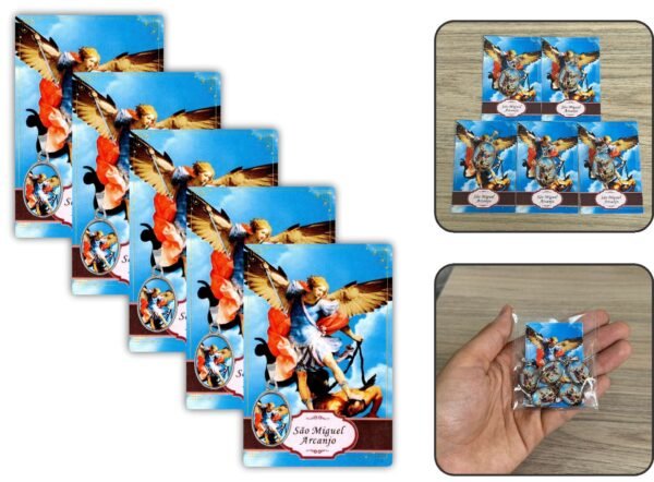 Kit 05 Medalhas Dupla Face 2,3X1,5Cm