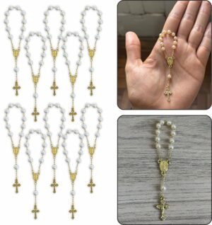 15414564590-foto-01.jpg Kit 20 Dezena Mini Terço Pérola Dourada