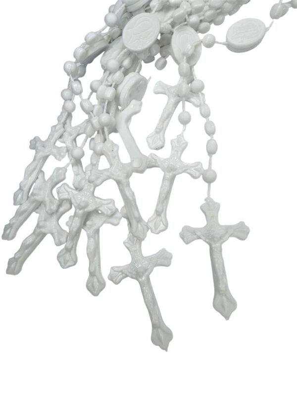 Kit 24 Terço Plastico Pequeno Várias Cores