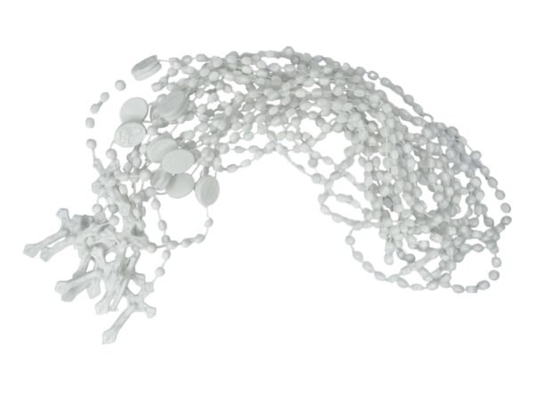 Kit 24 Terço Plastico Pequeno Várias Cores