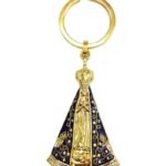 CHAVEIRO APARECIDA DOURADO COLORIDO