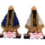 IMAGEM APARECIDA 8 CM COM PÉROLA