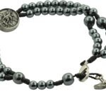 TERÇO PULSO HEMATITA - SÃO MIGUEL