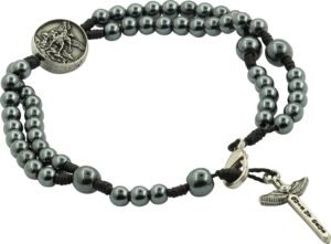 TERÇO PULSO HEMATITA - SÃO MIGUEL