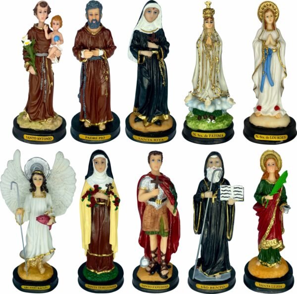 IMAGEM DE RESINA 15 CM 1 NACIONAL