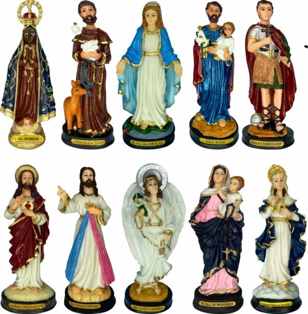 IMAGEM DE RESINA 15 CM 1 NACIONAL