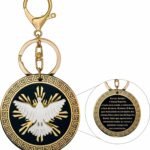 CHAVEIRO ESPÍRITO SANTO REDONDO ACRÍLICO