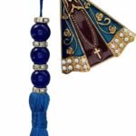 CHAVEIRO NOSSA SENHORA APARECIDA COM POM POM