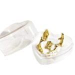 MINI PRESÉPIO CAIXA ACRÍLICO CORAÇÃO