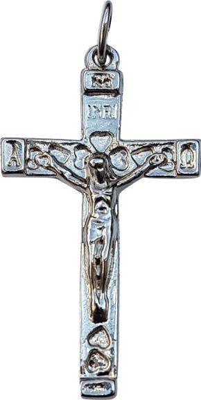 CRUCIFIXO JERUSALEM NIQUELADO 156