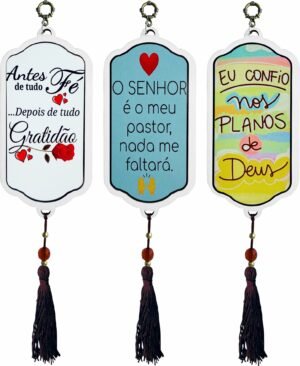 ADORNO MENSAGENS 28X7,2 CM