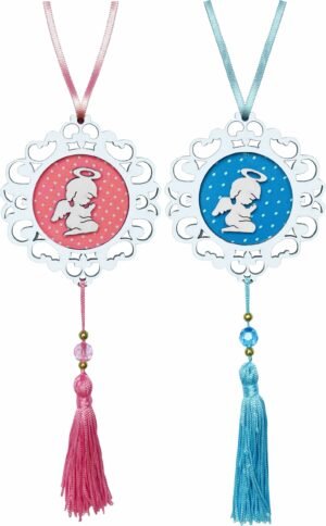 MEDALHÃO DE BERÇO MANDALA