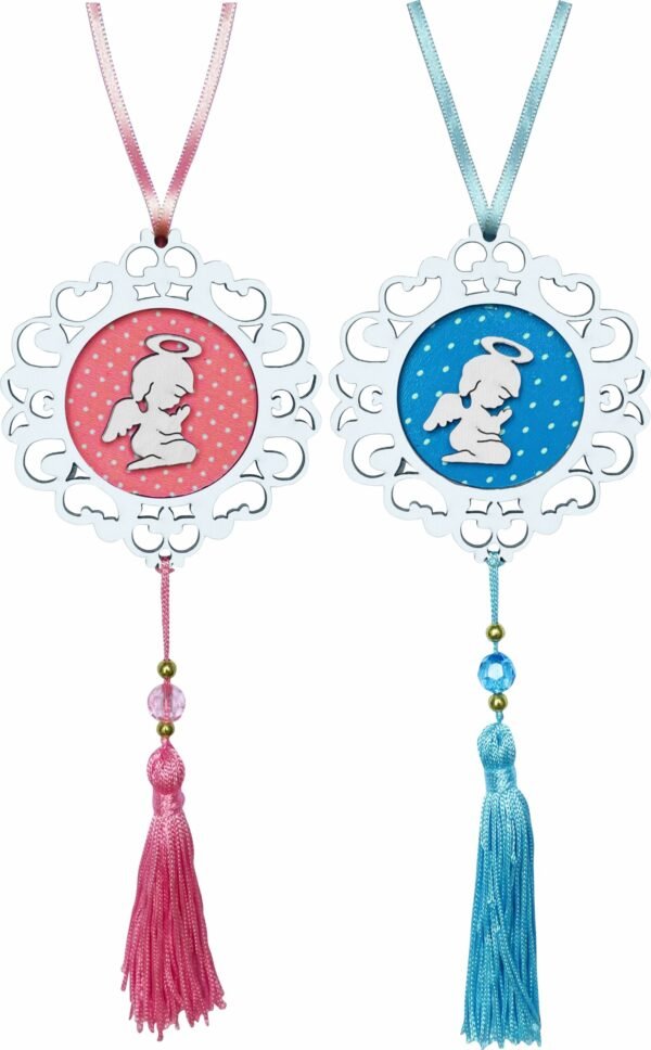 MEDALHÃO DE BERÇO MANDALA