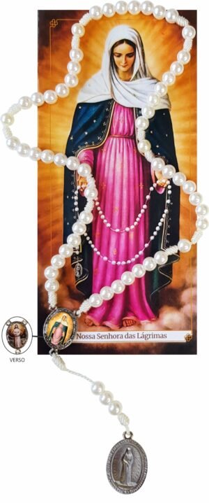 15181943404-ti-23.jpg TERÇO NOSSA SENHORA DAS LÁGRIMAS C/ TEXTO