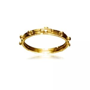 ANEL TERÇO DE DEDO DOURADO