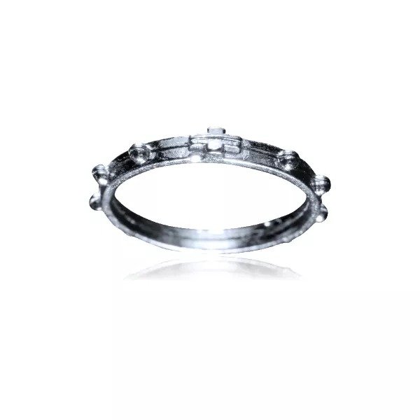 ANEL TERÇO DE DEDO NIQUELADO