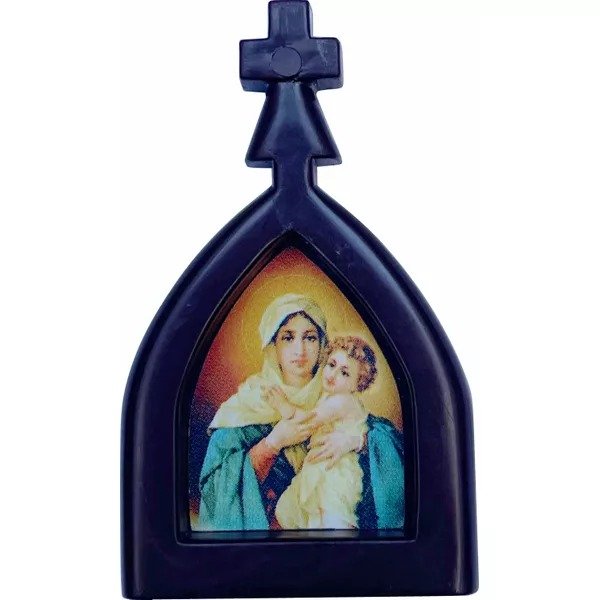 CAPELINHA MÃE RAINHA 6MM FITA DUPLA FACE