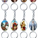 CHAVEIRO OVAL METAL RESINADO