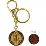 CHAVEIRO SÃO BENTO RESINADO MOSQUETÃO