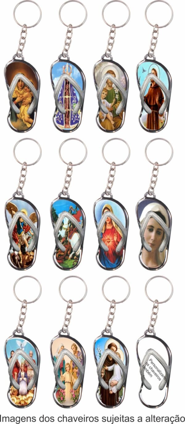 CHAVEIRO CHINELO RESINADO