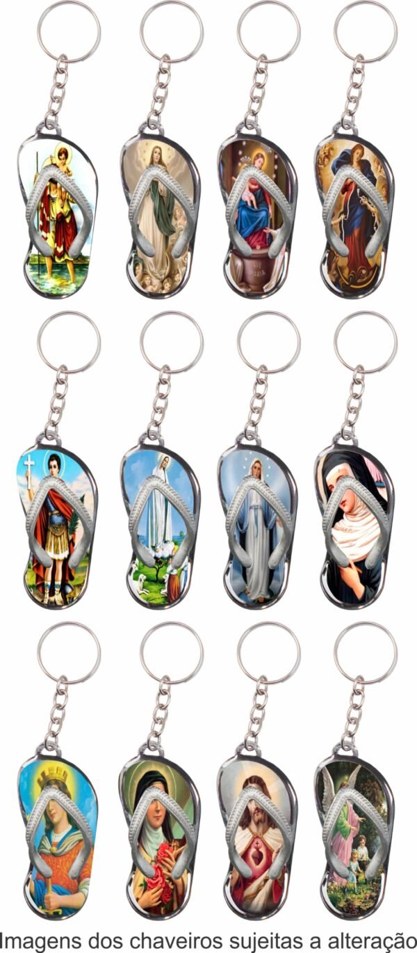 CHAVEIRO CHINELO RESINADO