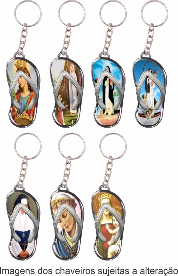 CHAVEIRO CHINELO RESINADO