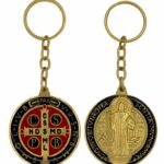 CHAVEIRO DE SÃO BENTO RESINADO PEQUENO 30MM