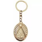 CHAVEIRO NOSSA SENHORA APARECIDA DOURADO VAZADO
