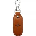 CHAVEIRO COURO - FÉ