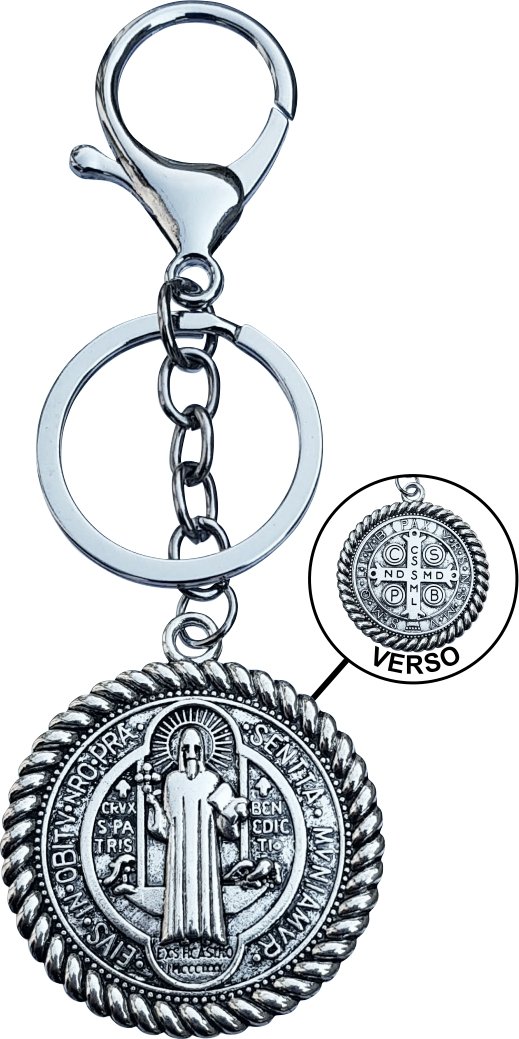 CHAVEIRO SÃO BENTO REDONDO TRABALHADO