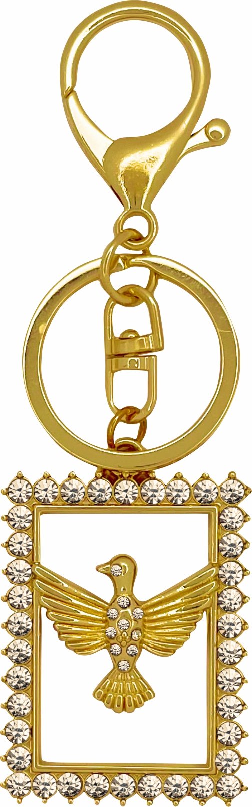 CHAVEIRO DIVINO ESPÍRITO SANTO RETANGULAR