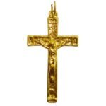 CRUCIFIXO JERUSALEM DOURADO 156