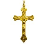 CRUCIFIXO ROMANO DOURADO 4,2X2,5 CM 153