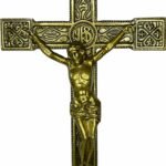CRUCIFIXO METAL PAREDE 32,5CM